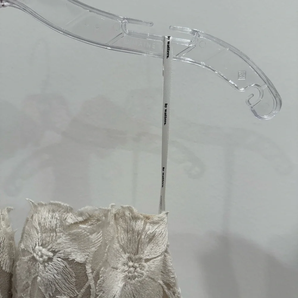 By Watters Strapless Little White Dress - Picture 8 of 11